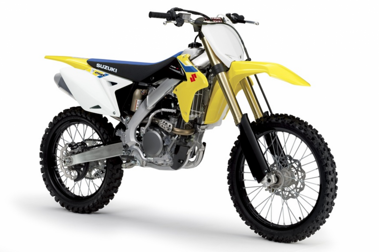 Plantilla completa a escala 1:1 para la Suzuki RMZ 250 2018 - Diseño vectorial digital
