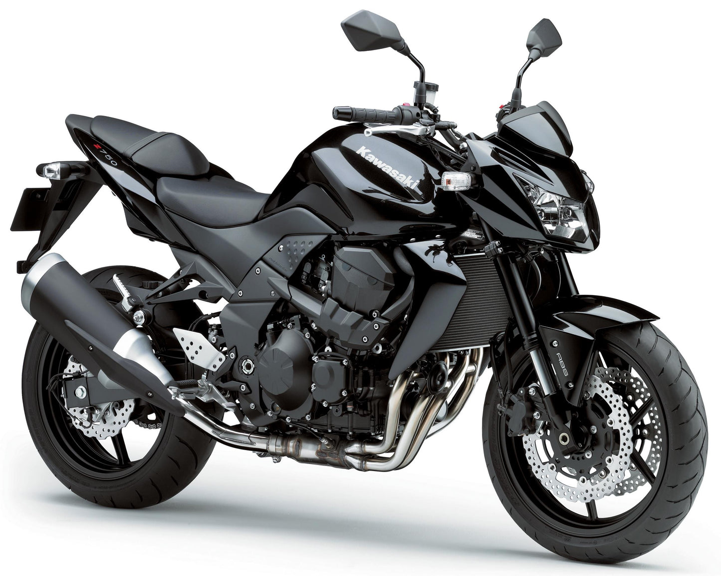 KAWASAKI Z750_2007-2014 Vollständige Vorlage im Maßstab 1:1 - Design Vector Digital