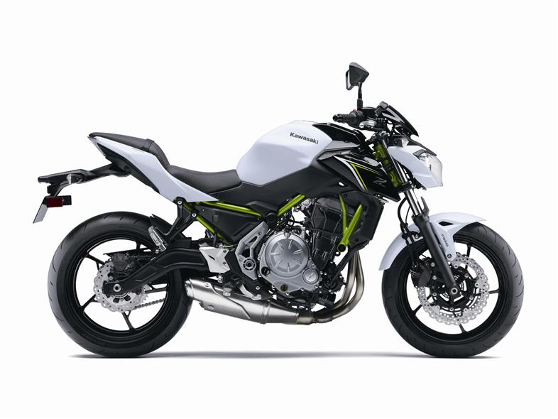 Kawasaki Z 650 2017 Volle Vorlage im Maßstab 1:1 - Design Vector Digital
