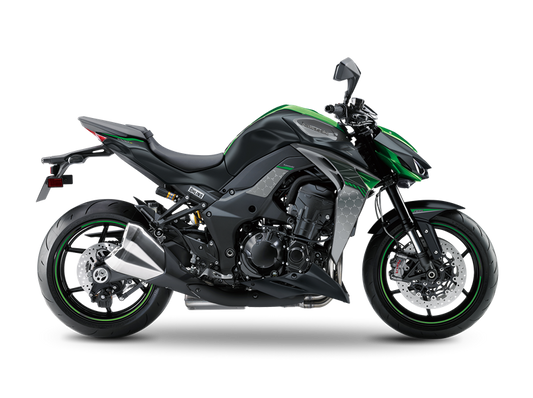 Plantilla completa a escala 1:1 de la Kawasaki Z1000R 2020 - Diseño vectorial digital