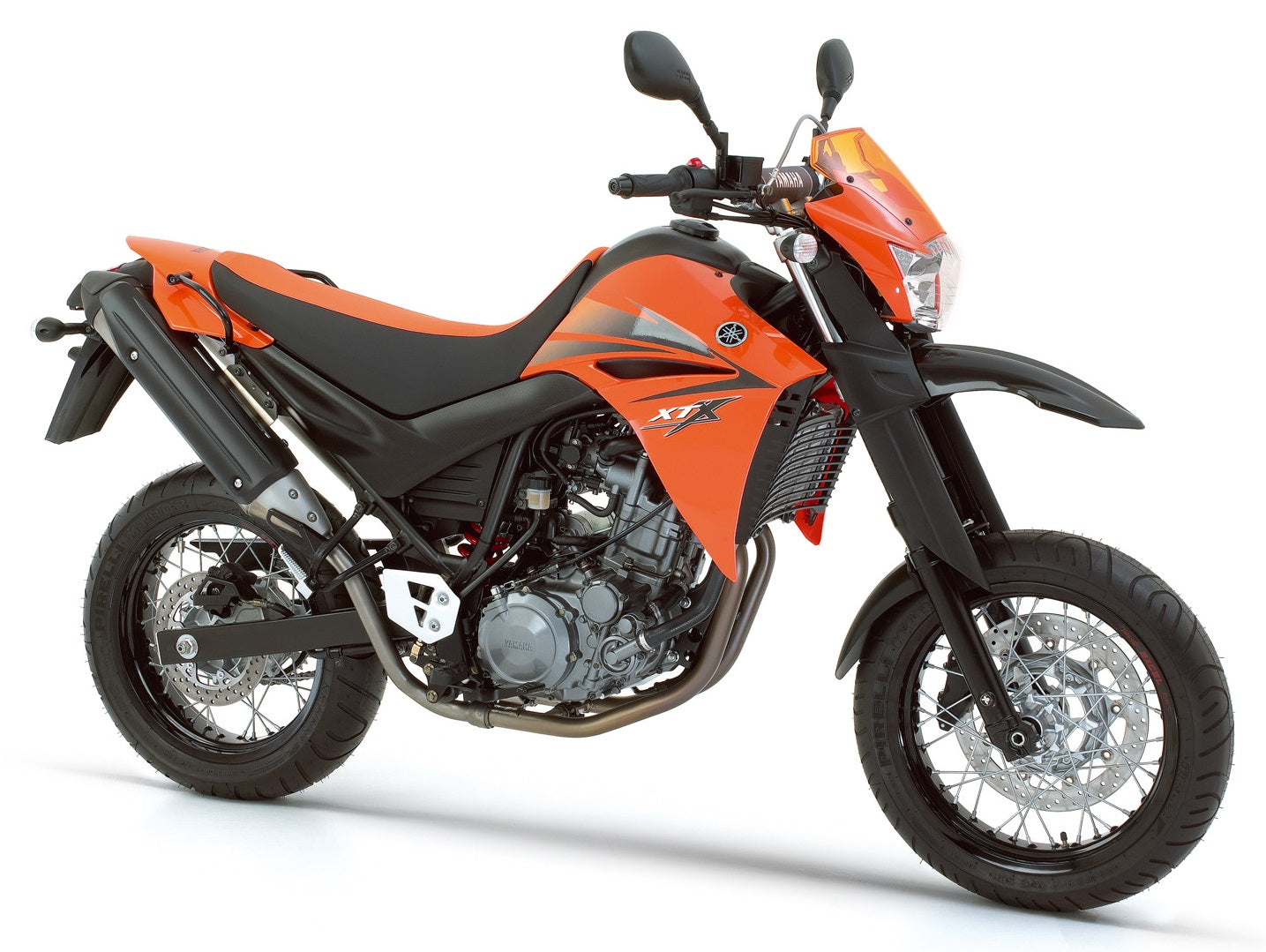 Plantilla completa a escala 1:1 para la Yamaha XT 660 X GEN 1 - Diseño vectorial digital