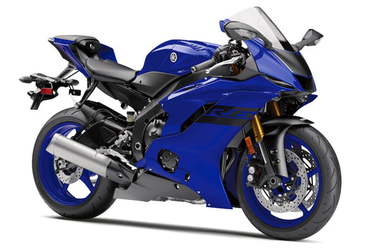 Plantilla completa a escala 1:1 de la Yamaha R6 2017-2021 - Diseño vectorial digital