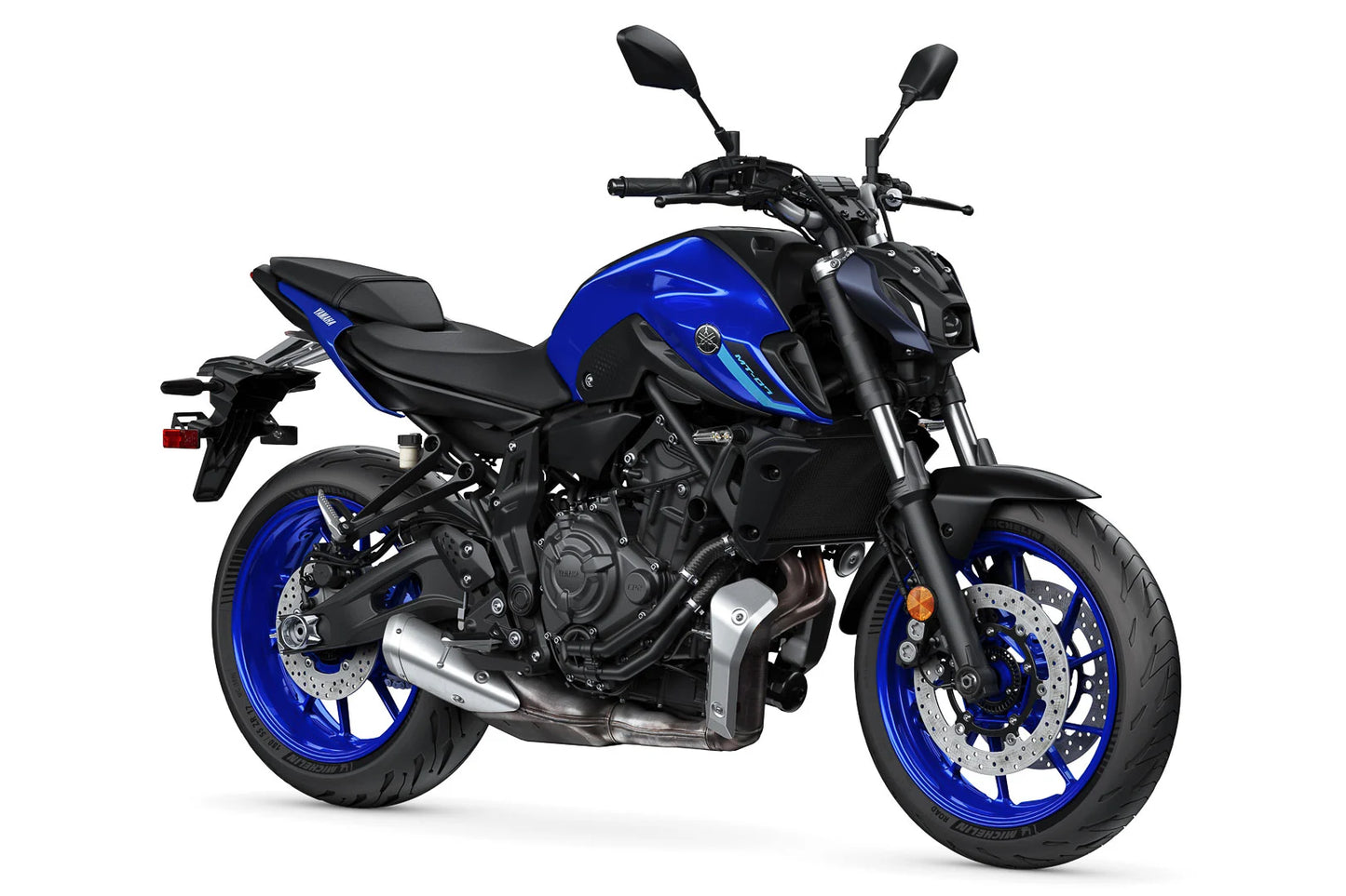 Plantilla completa a escala 1:1 para Yamaha MT07 FZ07 2022 - Diseño vectorial digital