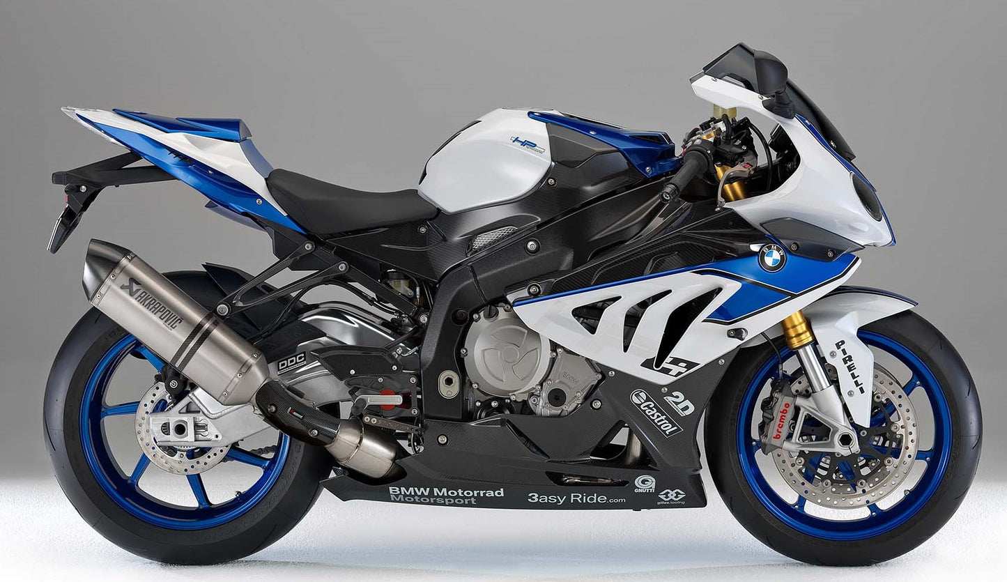 BMW S1000RR 13-14 - Vorlage im Maßstab 1:1 - Designvorlage Vektor - Digital