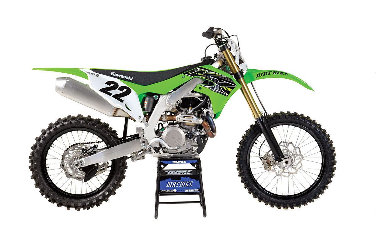 Kawasaki KX450F 2019 Volle Vorlage im Maßstab 1:1 - Design Vector Digital