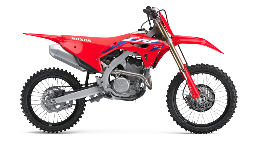 Plantilla completa a escala 1:1 de la Honda CRF 250 2021 - Diseño vectorial digital