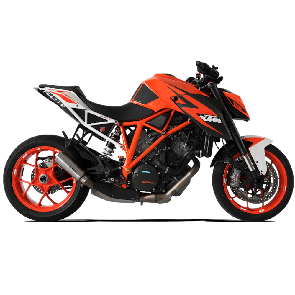 KTM SUPERDUKE 1290 GEN1 2013-16 Vollständige Vorlage im Maßstab 1:1 - Design Vector Digital