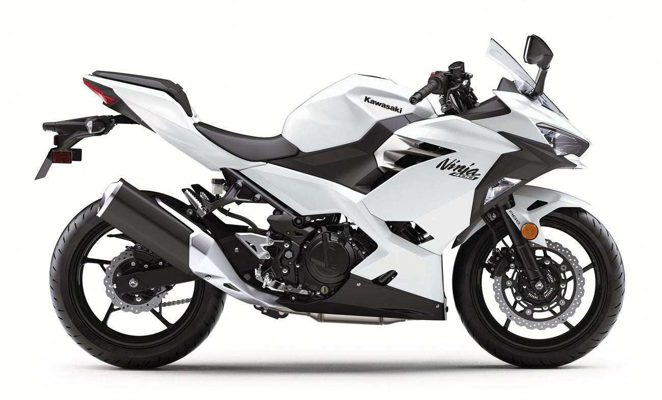Plantilla completa a escala 1:1 de la Kawasaki Ninja 400 (2018-2022) - Diseño vectorial digital