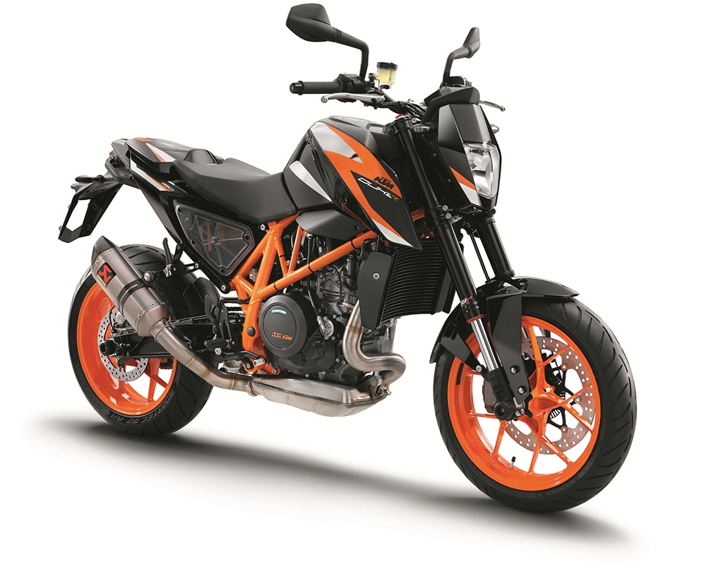 Plantilla completa a escala 1:1 de la KTM DUKE 690 2018 - Diseño vectorial digital