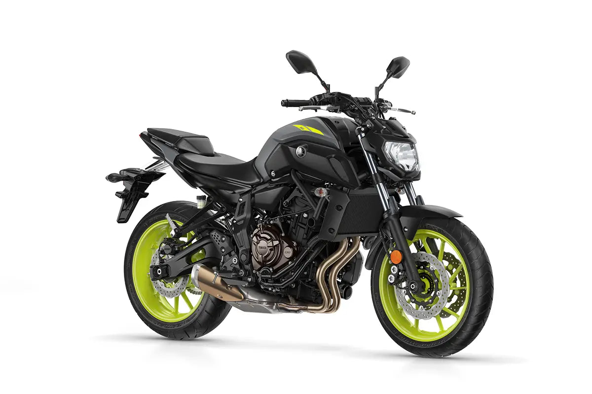 Plantilla completa a escala 1:1 de la Yamaha MT07 (2018-2020) - Diseño vectorial digital
