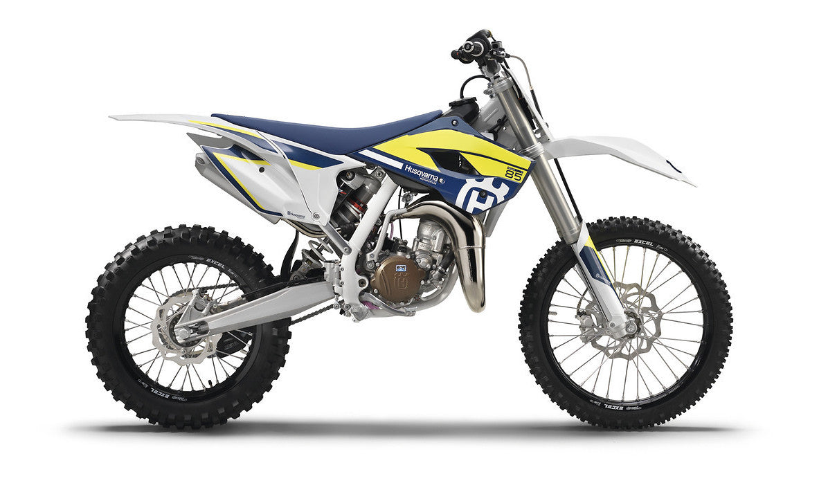 Husqvarna TC 85 2017 Full 1:1 Scale Template - Design Vector Digital