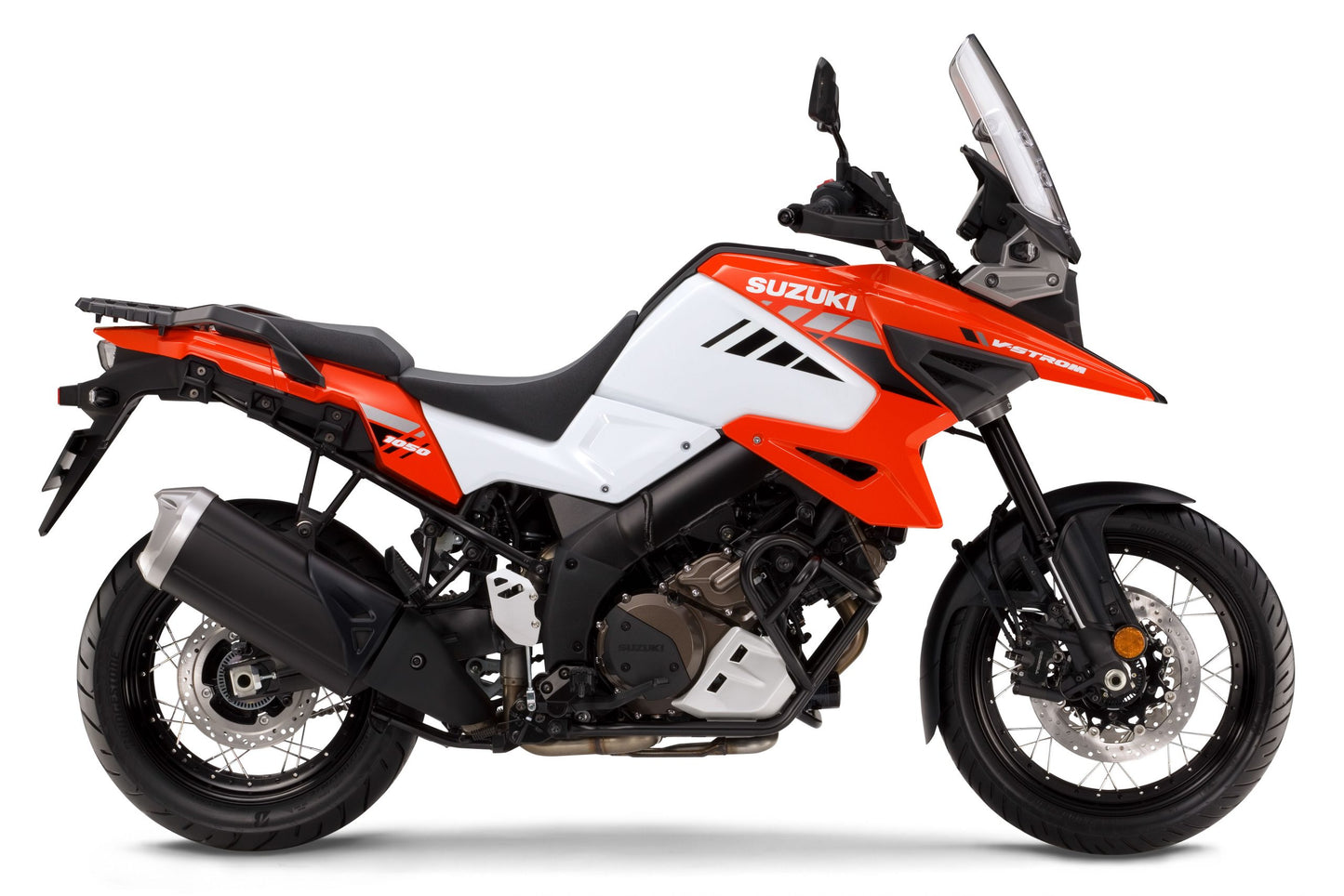Plantilla completa a escala 1:1 de la Suzuki VSTROM 1050 2020 - Diseño vectorial digital